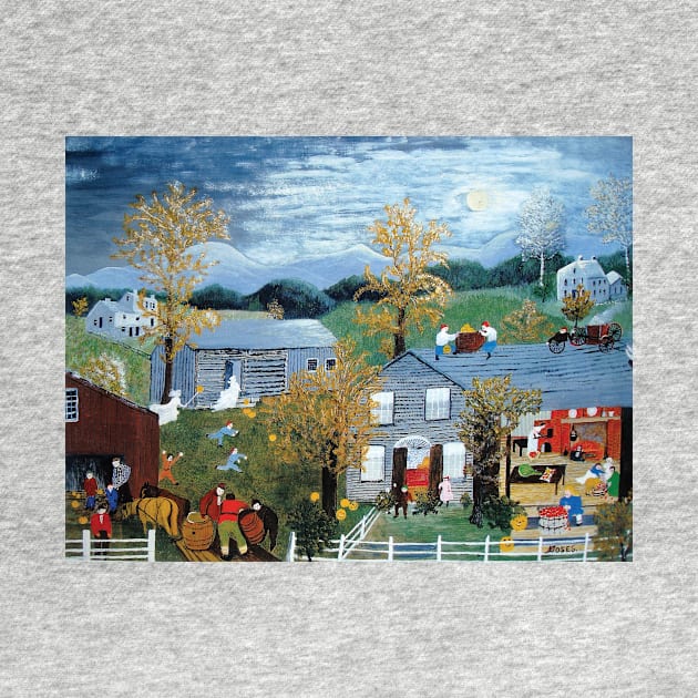 halloween scenes grandma moses by QualityArtFirst